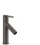 AXOR-HG-AXOR-Starck-Einhebel-Waschtischmischer-100-mit-Hebelgriff-und-Ablaufgarnitur-Brushed-Black-Chrome-10003340 gallery number 1